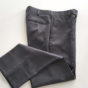 BOYS YOUTH SLACKS PERRY ELLIS  30 X 32, GREY